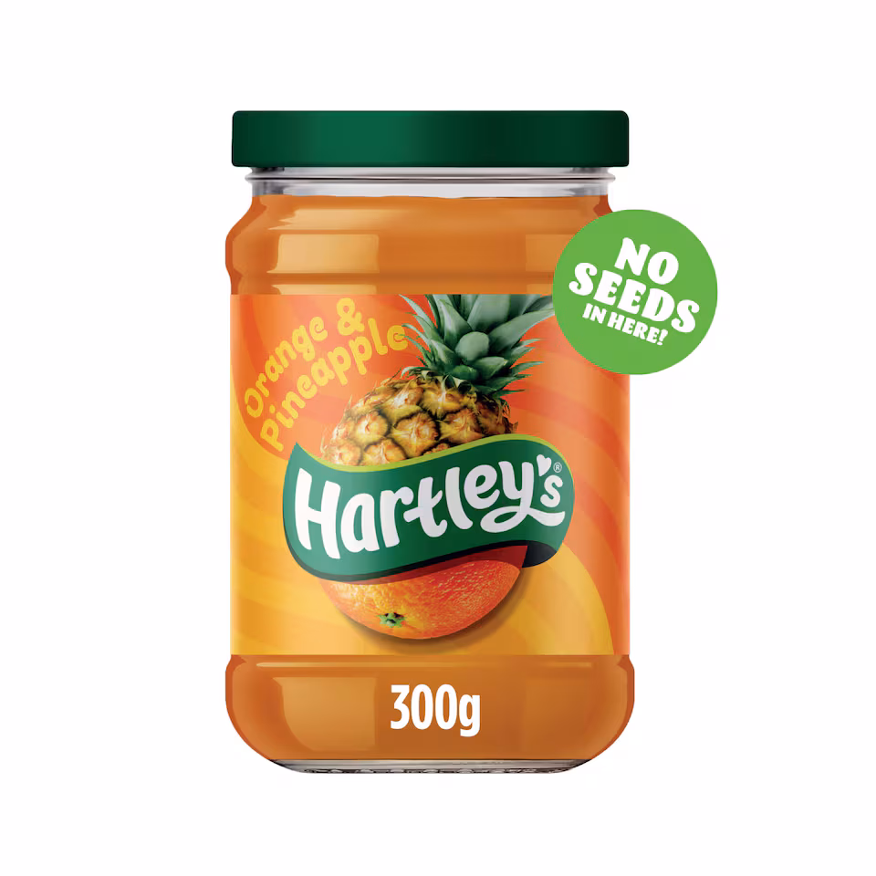 Hartley's Seedless Pineapple & Orange Jam 300g