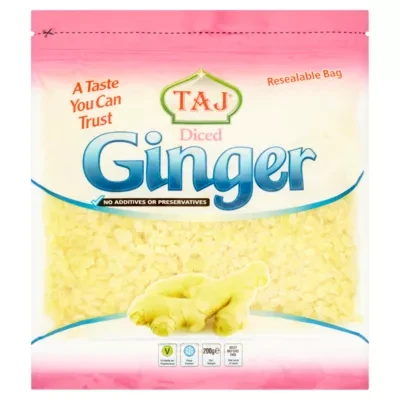 Taj Diced Ginger 200g