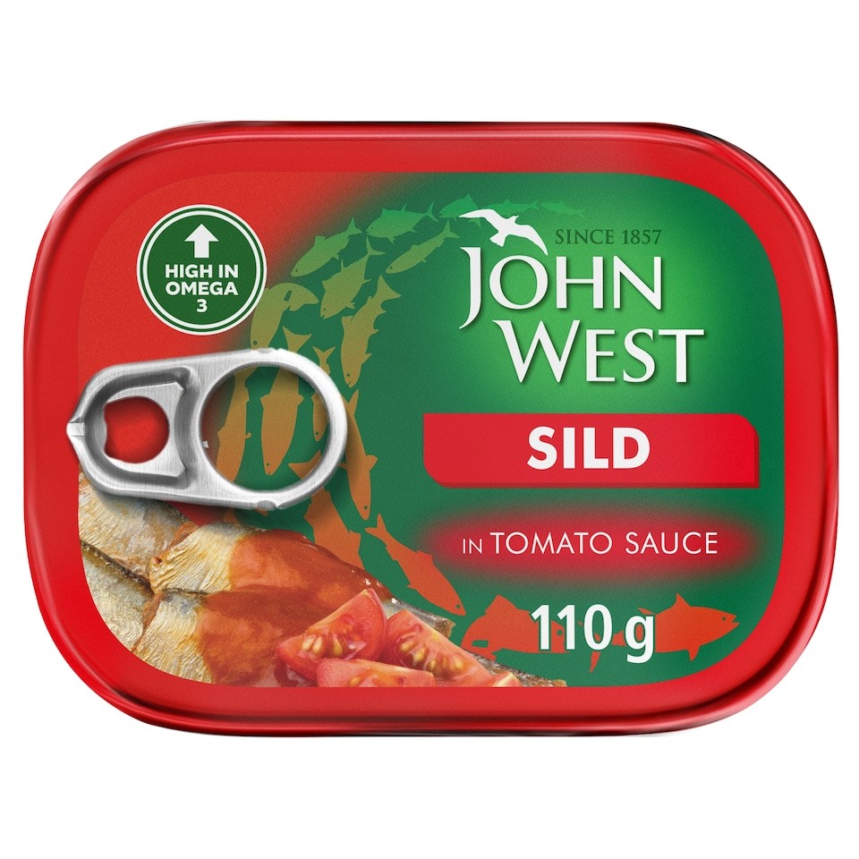 John West Sild In Tomato Sauce 110G