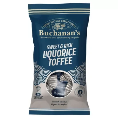 Buchanan's Sweet & Rich Liquorice Toffee 120g