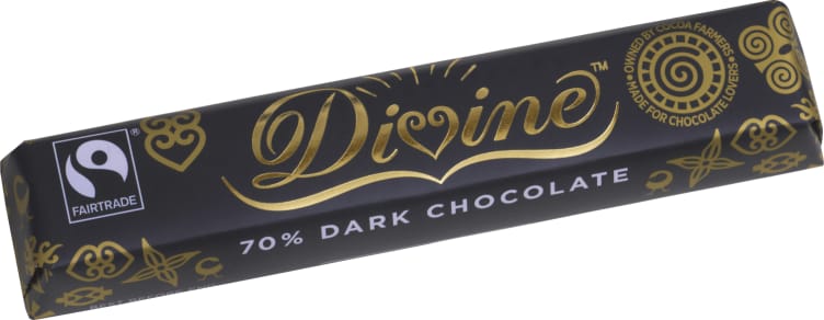 Divine Chocolate 70% Dark 35g