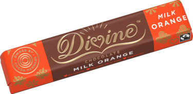 Divine Orange Milk Fairtrade Chocolate 35g