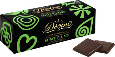 Divine After Dinner Mint Thins 200g Fairtrade Divine¤Fairtrade