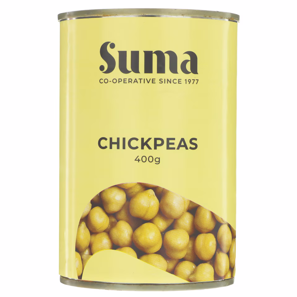 Suma - Chickpeas - 12 x 400g - 12 Pack
