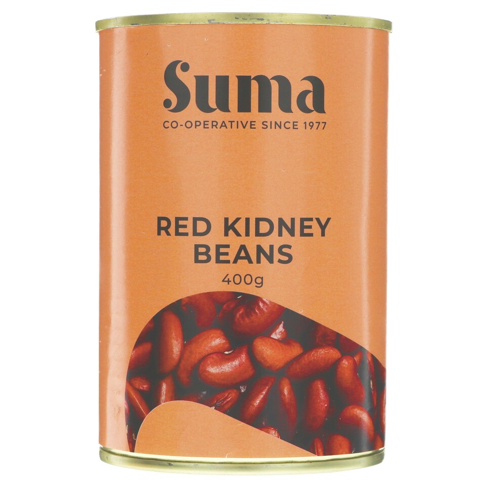 Suma - Red Kidney Beans - 12 x 400g - 12 Pack