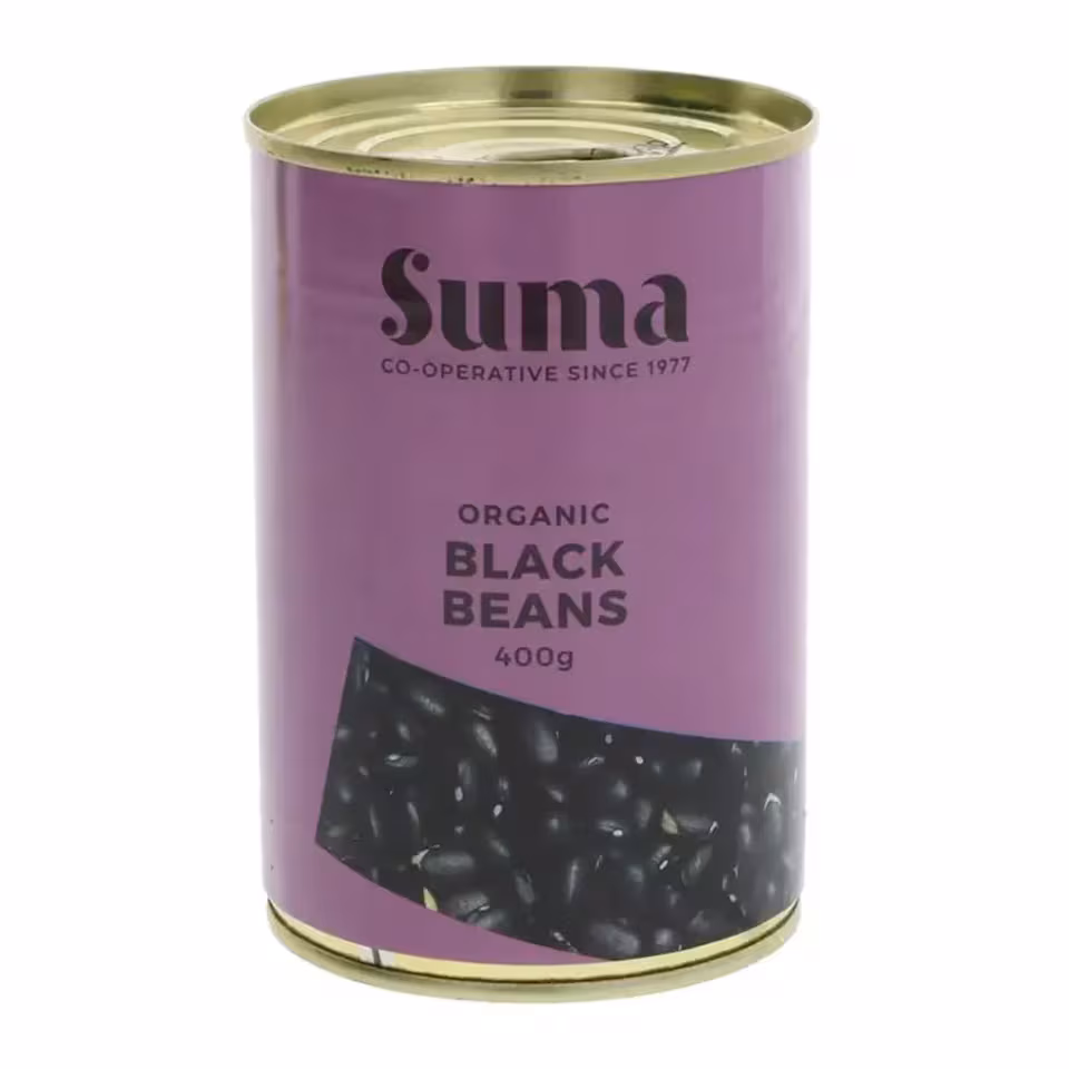 Organic Black Beans 400g (Suma) | Multi