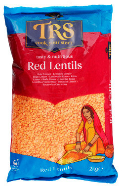 Red Split Lentils 2kg Trs