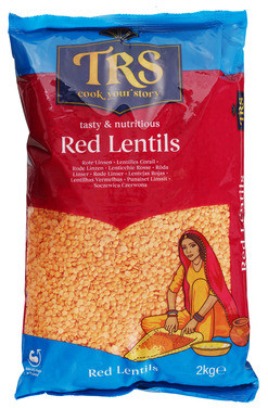 Red Split Lentils 2kg Trs