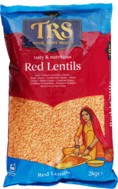 Red Split Lentils 2kg Trs