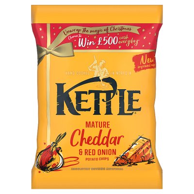 Kettle Chips Mature Cheddar & Red Onion