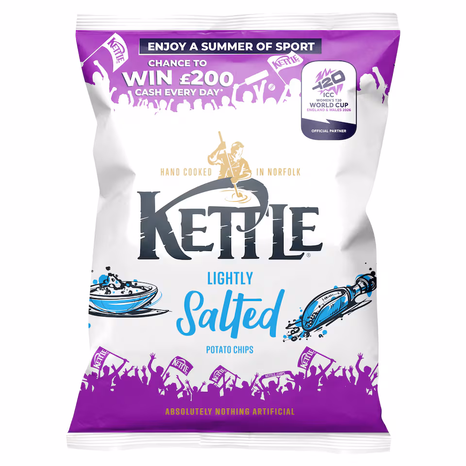 Kettle Lightly Salted Potato Chips 130G