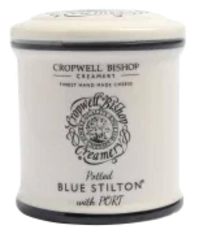 Stilton Cheese m/Port Krukke 200g Cropwell B