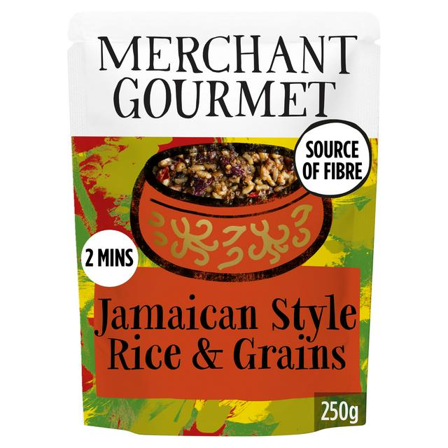 Merchant Gourmet Fiery Jamaican Style Grains & Pulses 250g
