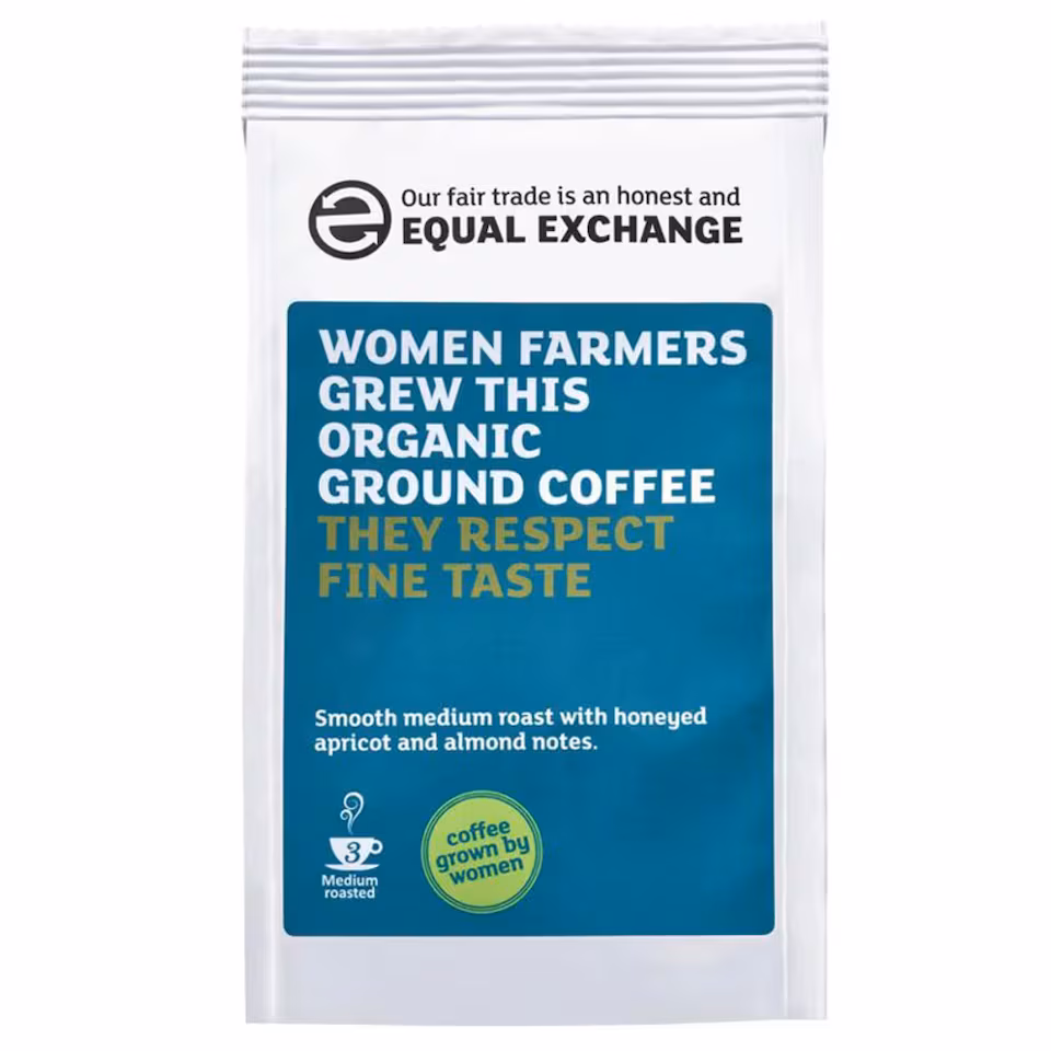 Women Farmers Grew This Coffee, Ground Organic 227g (Equal Exchange)