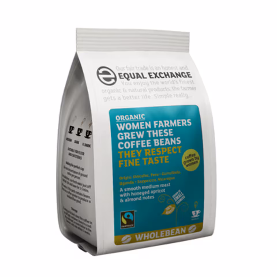 Grown by Women Coffee Beans, Organic 227g (Equal Exchange)