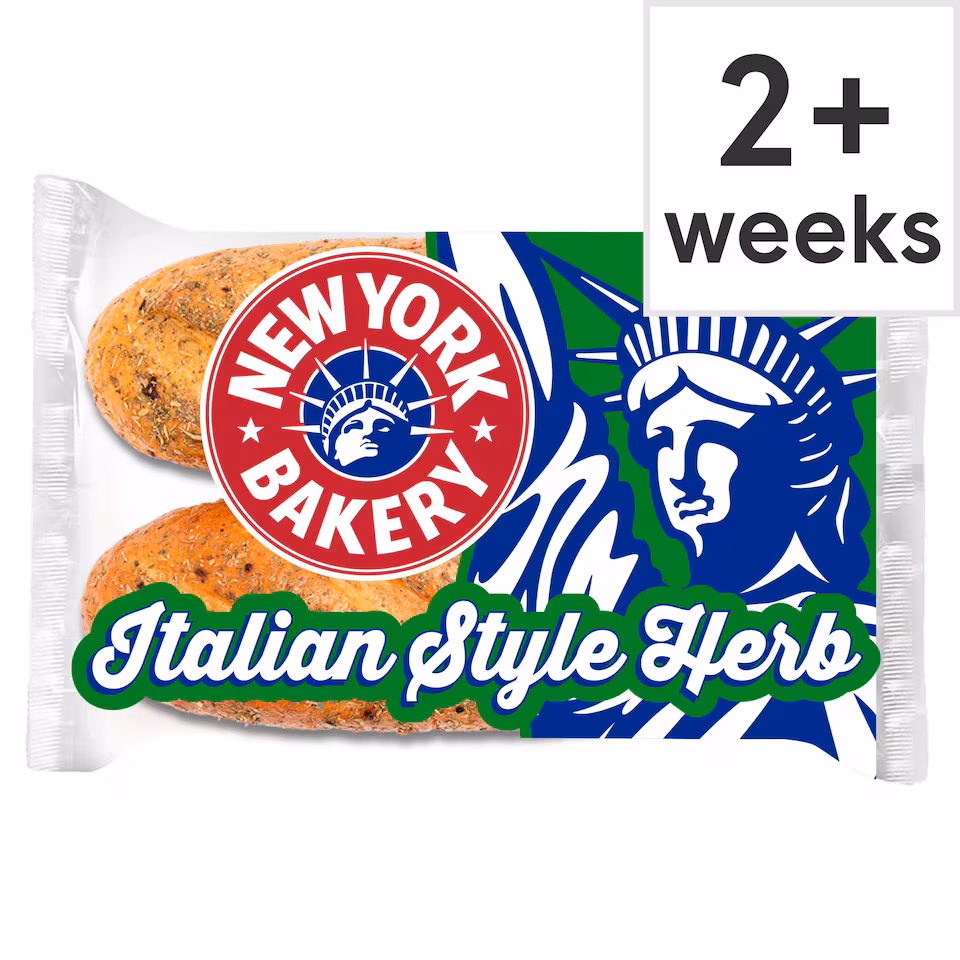 New York Bakery Italian Herb NYC Subs 2 pk