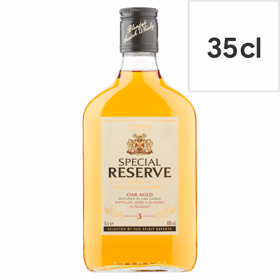 Tesco Special Reserve Scotch Whisky 35Cl