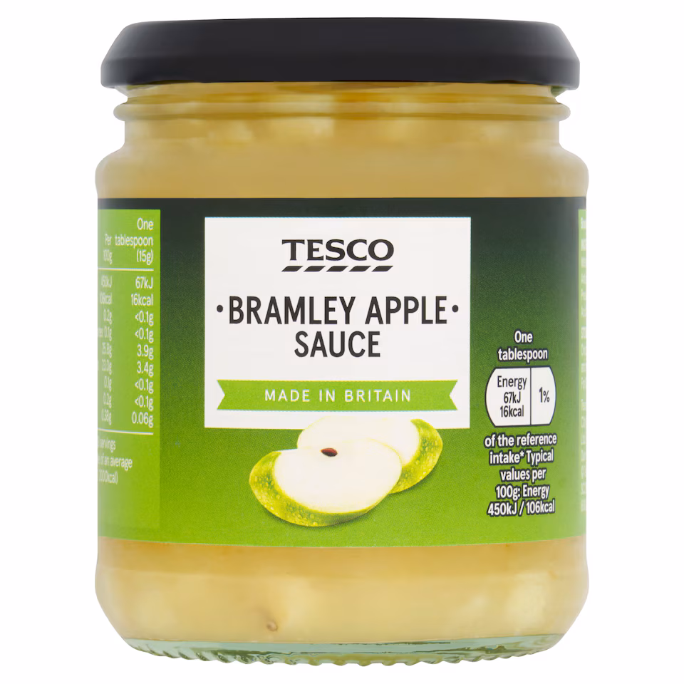 Tesco Bramley Apple Sauce 270G