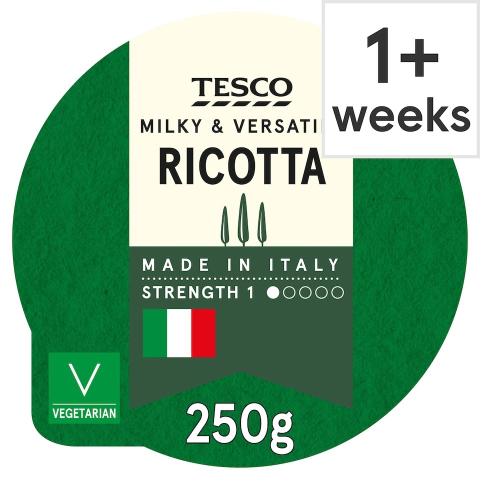 Tesco Ricotta Cheese 250 G