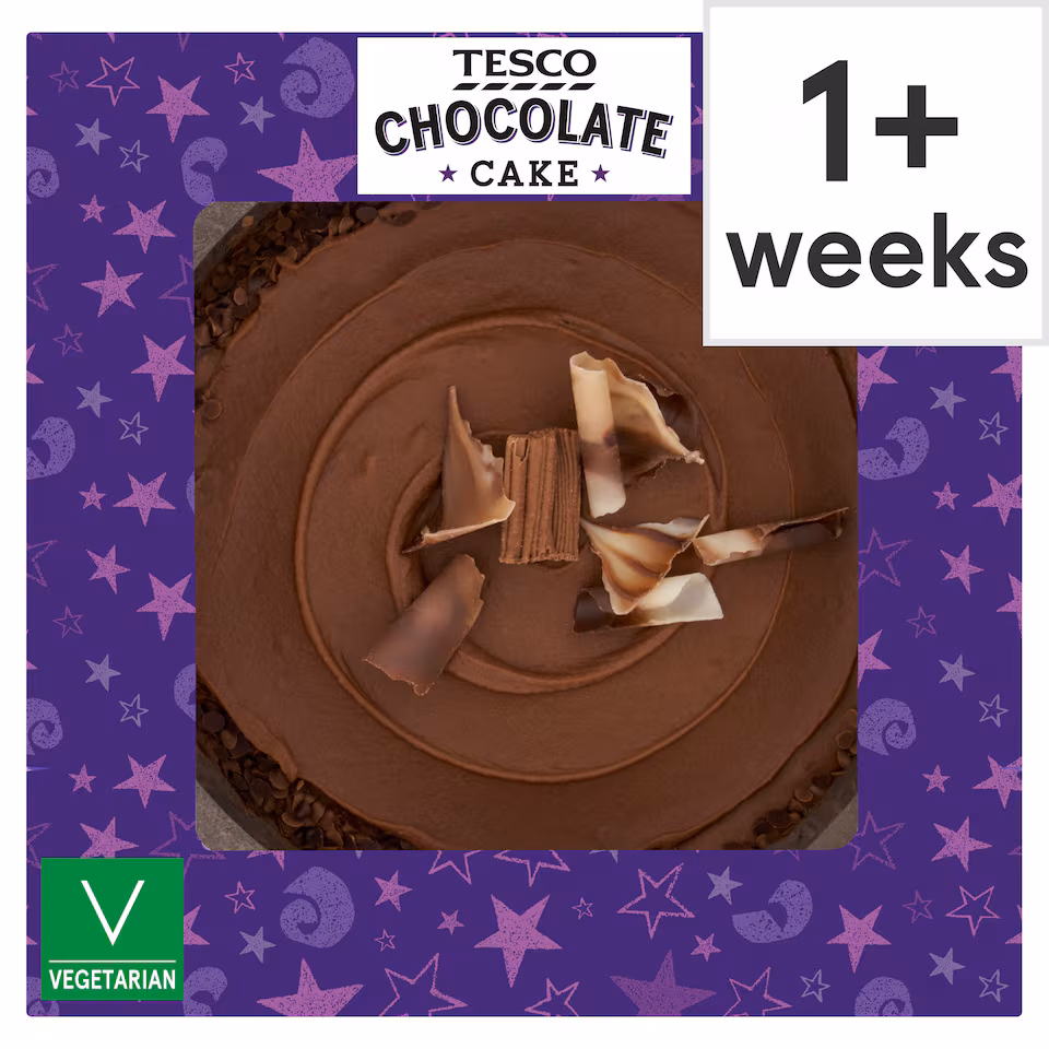 Tesco Small Chocolate Party Cake