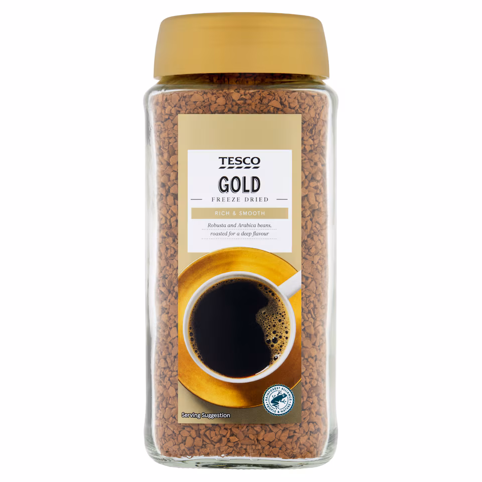 Tesco Gold Instant Coffee 200G