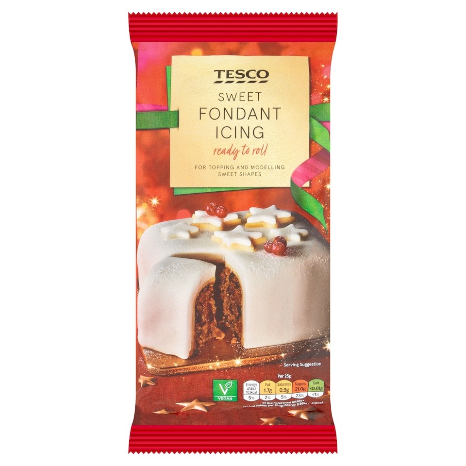 Tesco Sweet Fondant Icing Ready To Roll 1kg