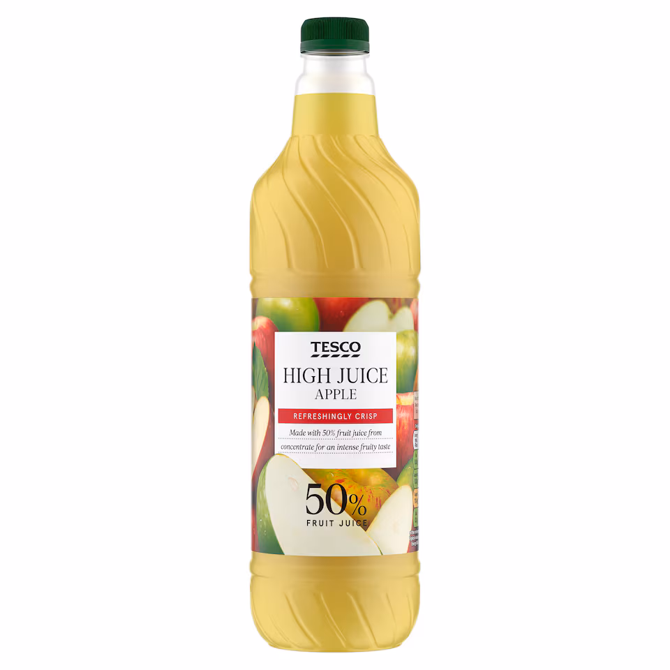 Tesco High Juice Apple Squash 1L