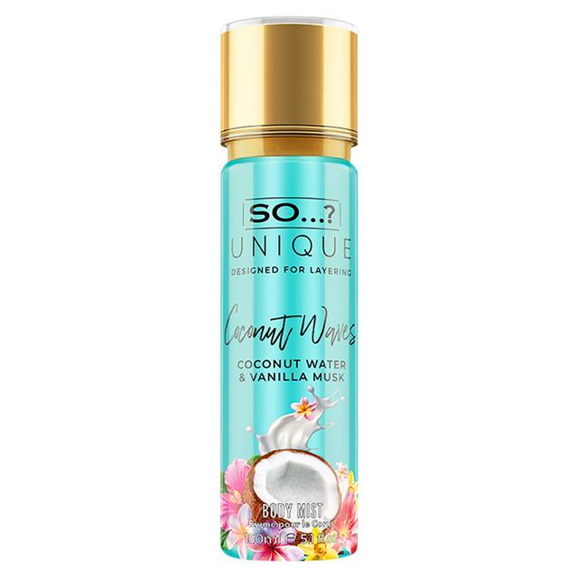 So...? Unique Coconut Waves & Vanilla Musk Body Mist 150ml