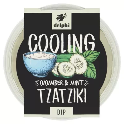 Delphi Tzatziki with Cucumber & Mint Dip 170g