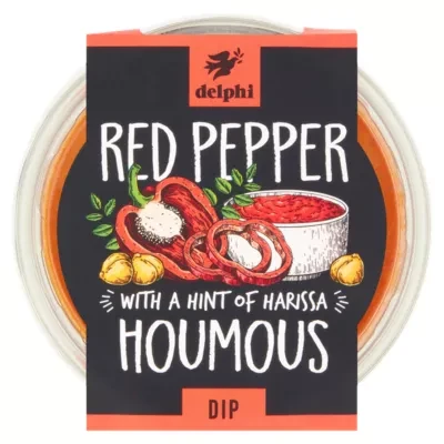 Delphi Red Pepper Houmous Dip 170g
