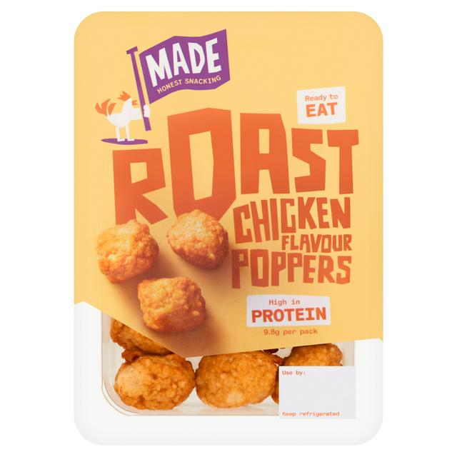 Made Honest Snacking Roast Chicken Flavour Poppers 60g
