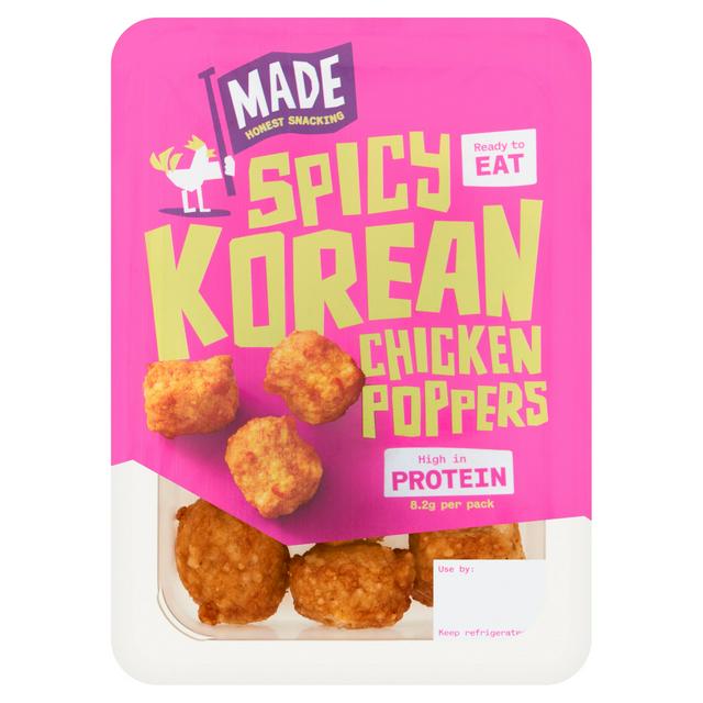 Made Honest Snacking Spicy Korean Chicken Poppers 60g