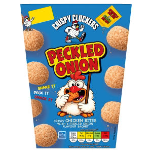 Crispy Cluckers - Pickled Onion flavoured Chicken Bites 300g