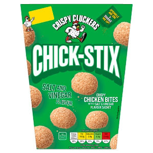 Crispy Cluckers - Salt & Vinegar flavoured Chicken Bites 300g