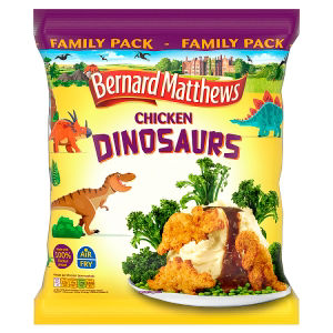 Bernard Matthews Chicken Dinosaurs – Family Pack 700g, Fun Meals for Kids