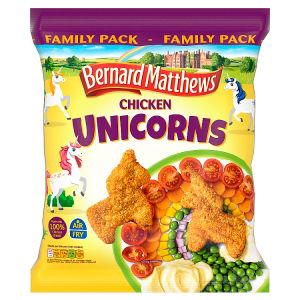 Bernard Matthews Chicken Unicorns – Family Pack 700g, Fun Meals for Kids