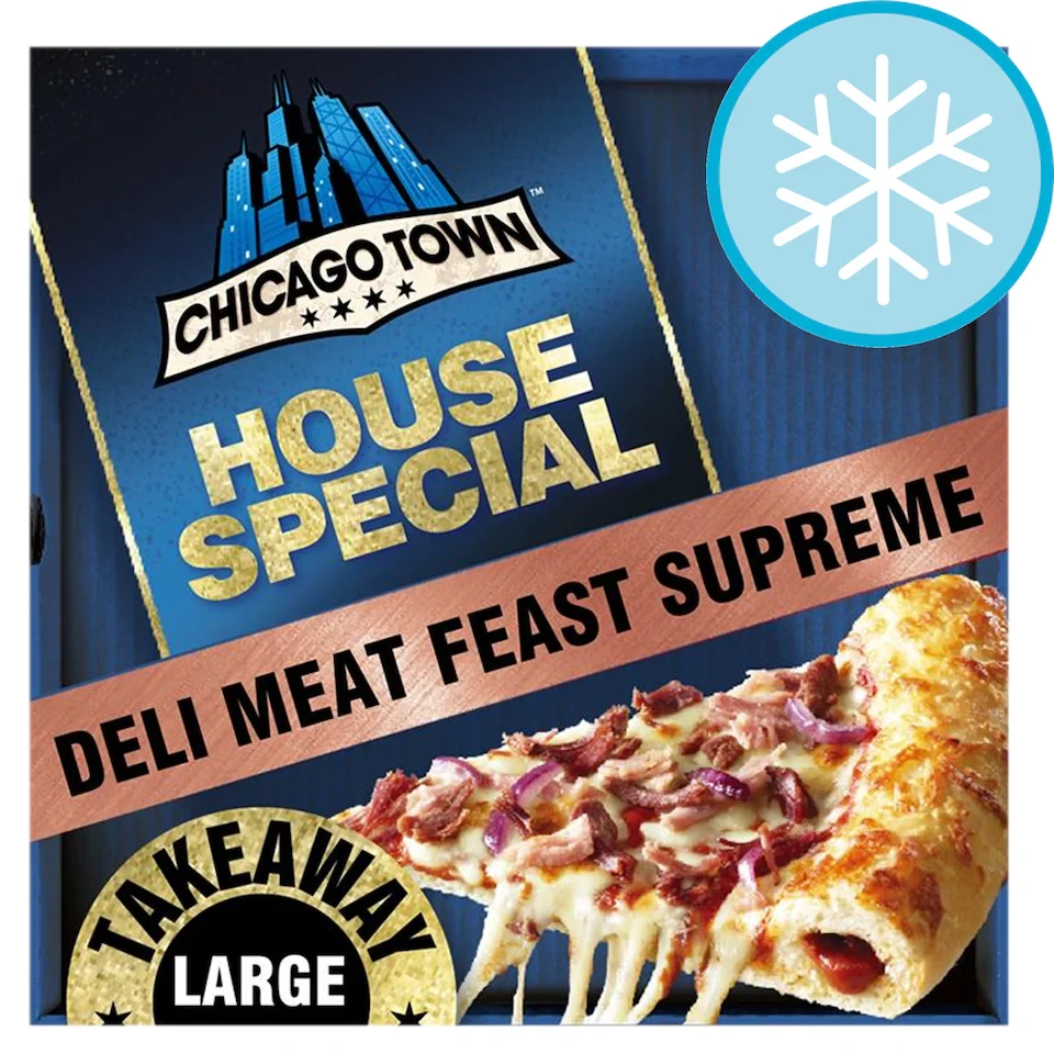Chicago Town House Special Deli Meat Feast Supreme Pizza 683g