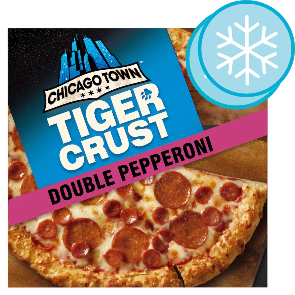Chicago Town Tiger Crust Pizza - Double Pepperoni 320g