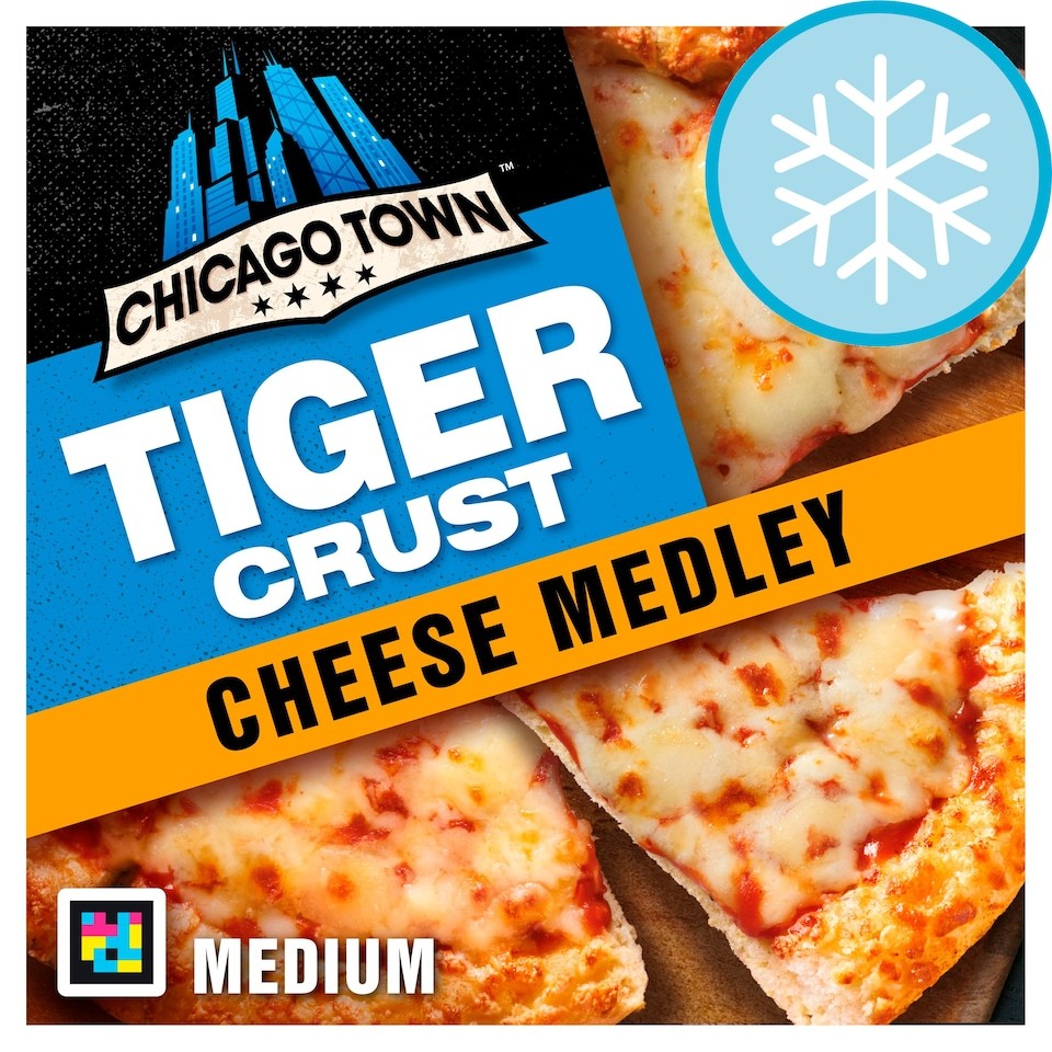 Chicago Town Tiger Crust Pizza - Cheese Medley 305g
