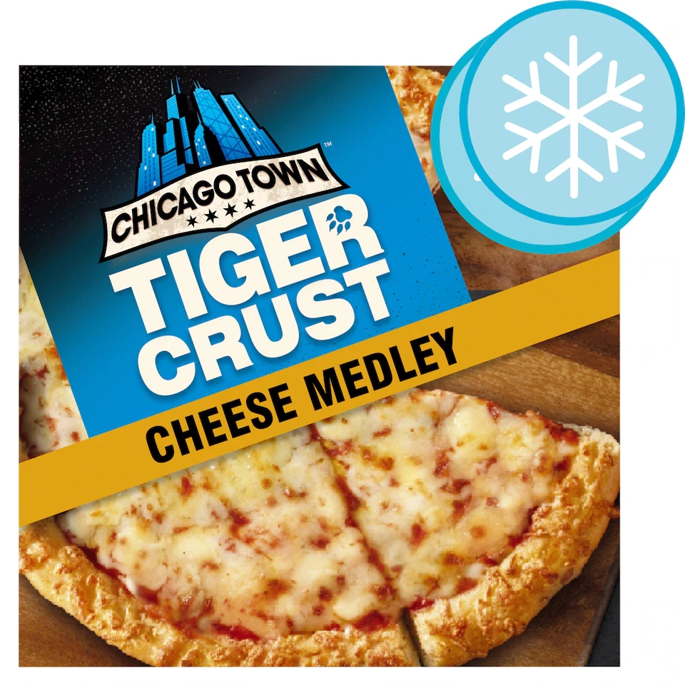 Chicago Town Tiger Crust Pizza - Cheese Medley 305g