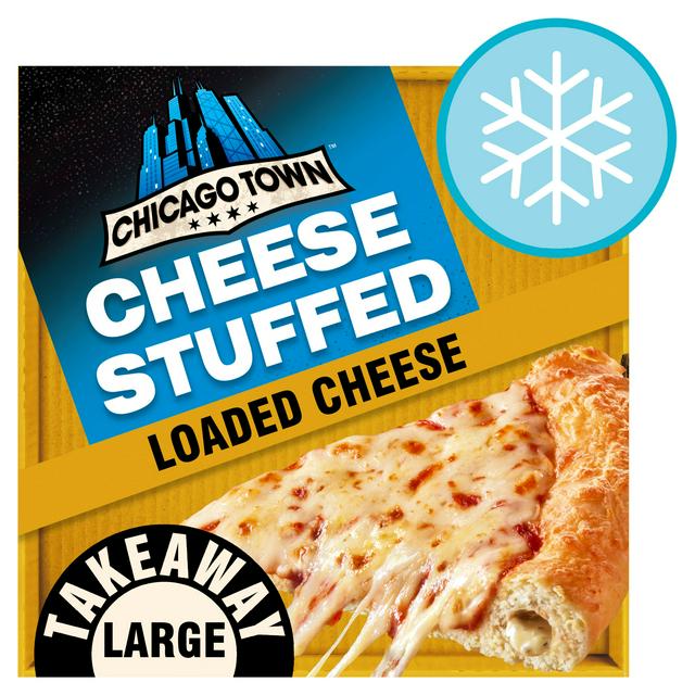 Chicago Town Takeaway Cheesy Stuffed Cheese Pizza 630g