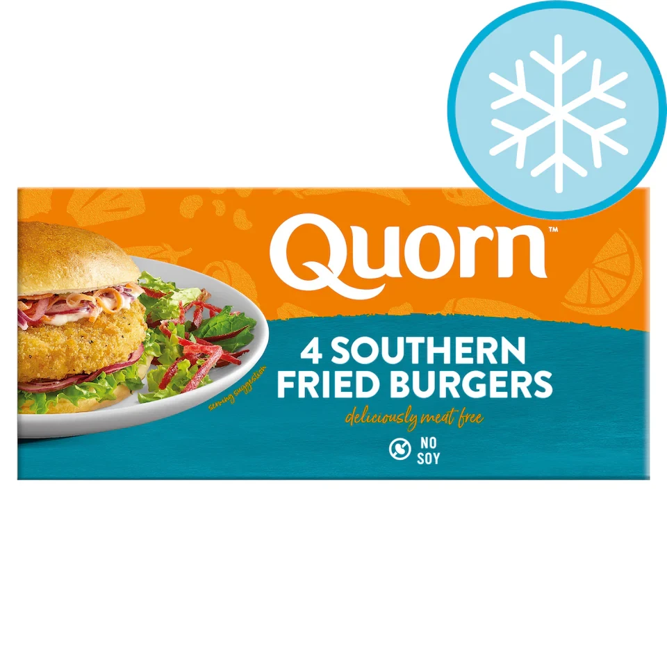 Quorn 4 Southern Fried Burgers 252g