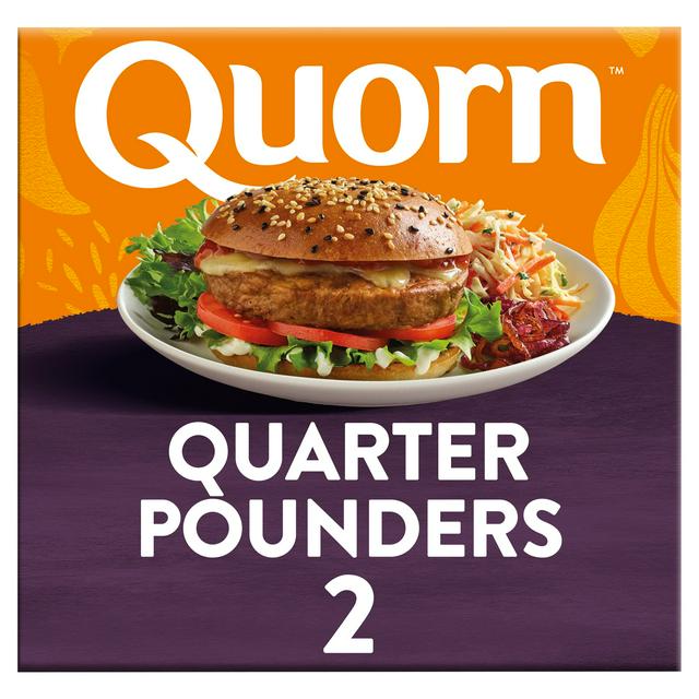 Quorn Quarter Pounders x2 227g