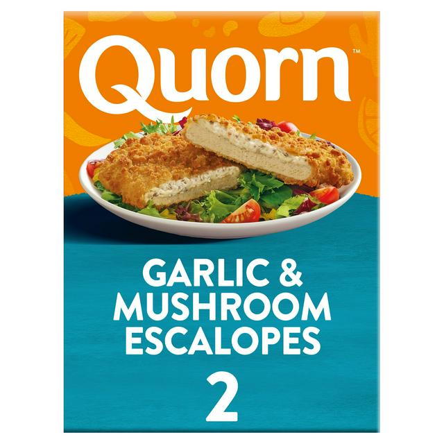 Quorn Vegetarian Garlic & Mushroom Escalope x2 240g