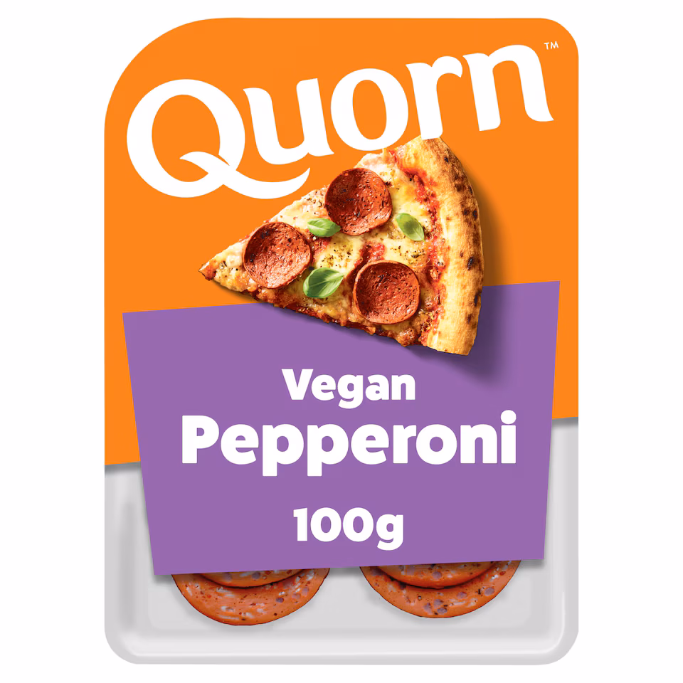 Quorn Vegan Pepperoni Slices 100G