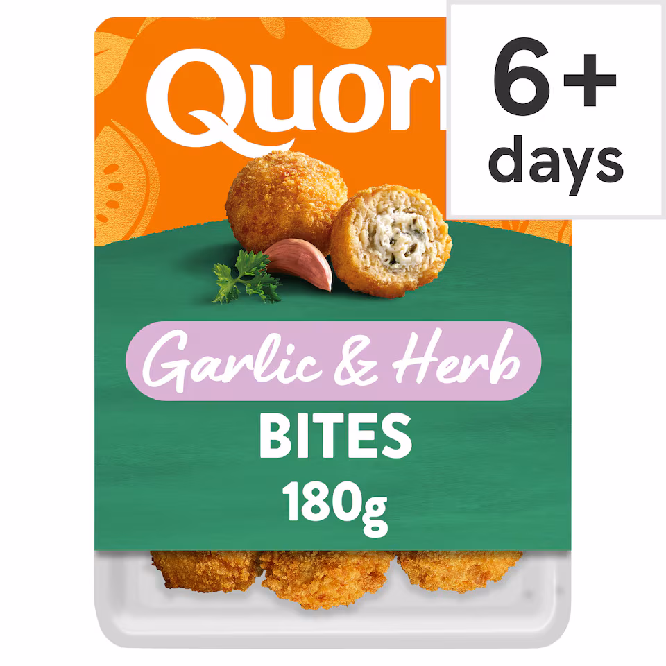 Quorn Garlic & Herb Bites 180G