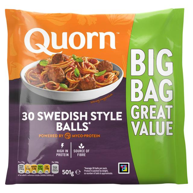 Quorn Swedish Style Balls x30 501g