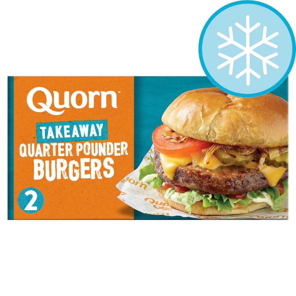 Quorn Takeaway Quarter Pounder Burgers 227g