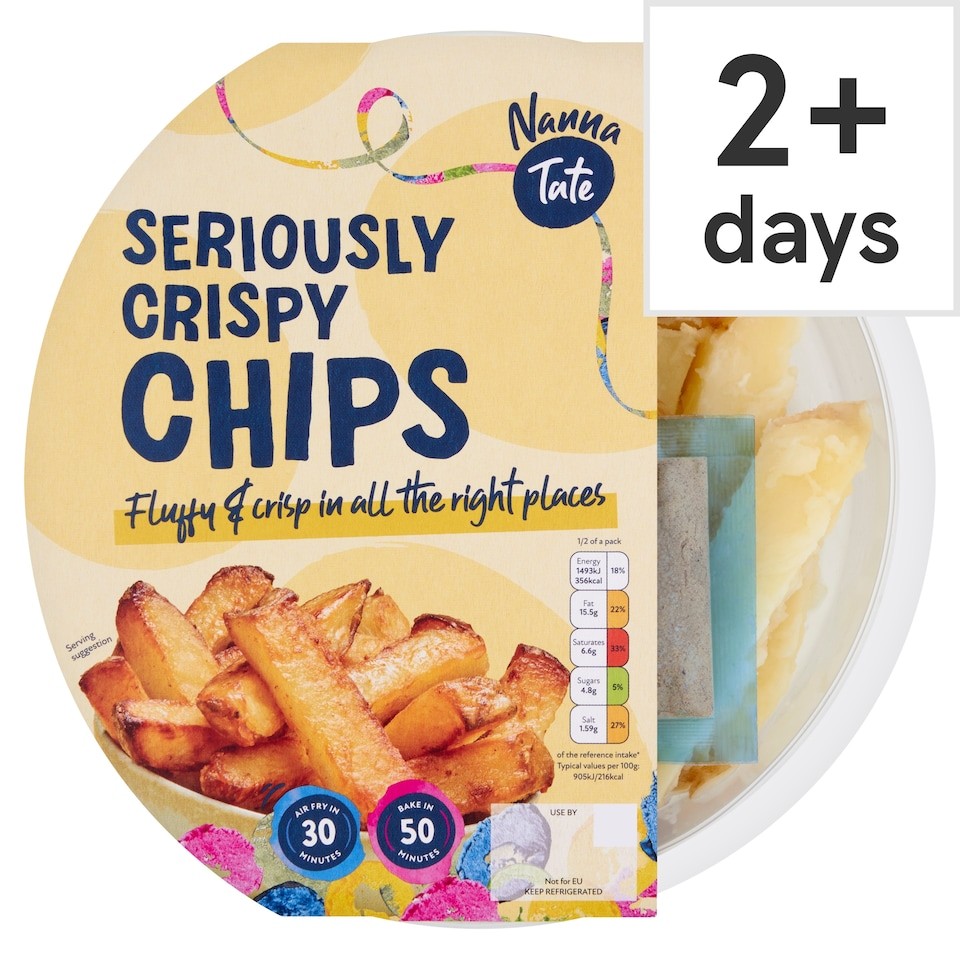 Nanna Tate Crispy Chips 450g