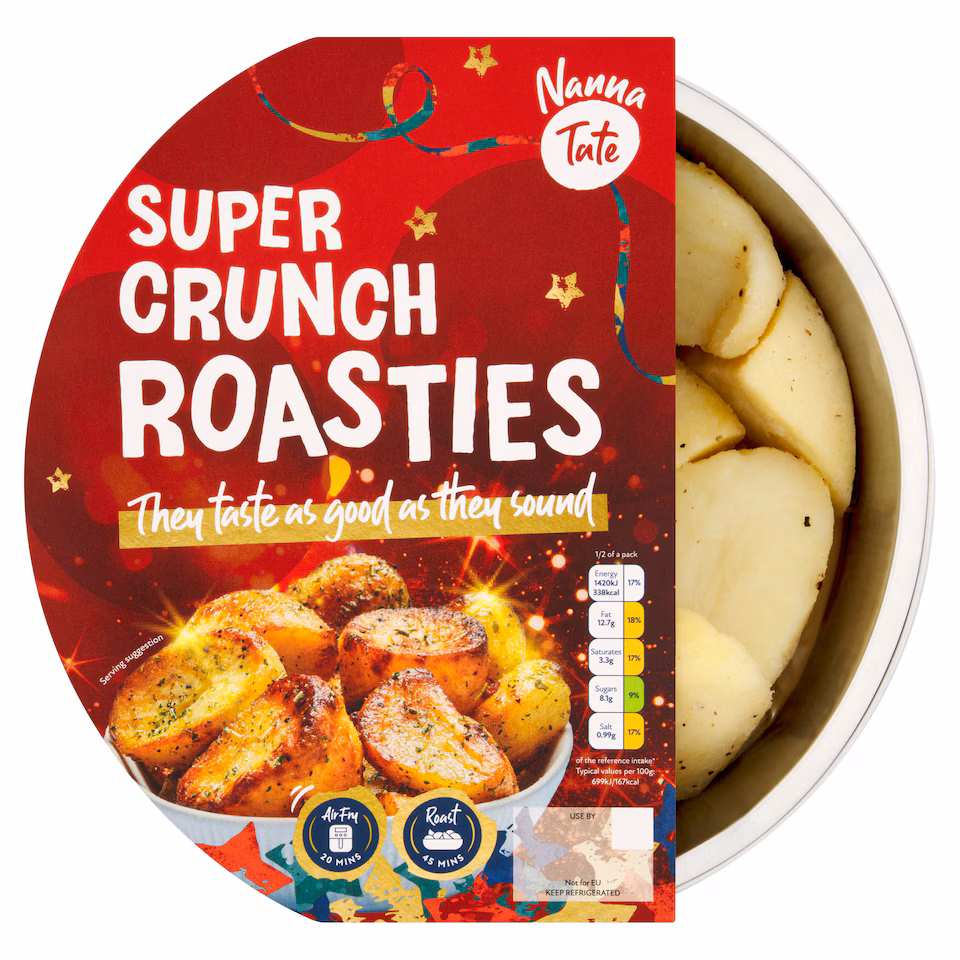Nanna Tate Crunchy Roasts 450g